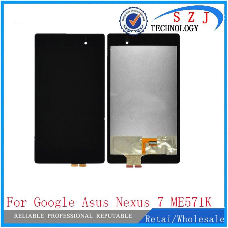 7 inch Voor Asus Google Nexus 7 FHD 2nd ME571K ME571KL digitizer touchscreen Glas met lcd-scherm vergadering