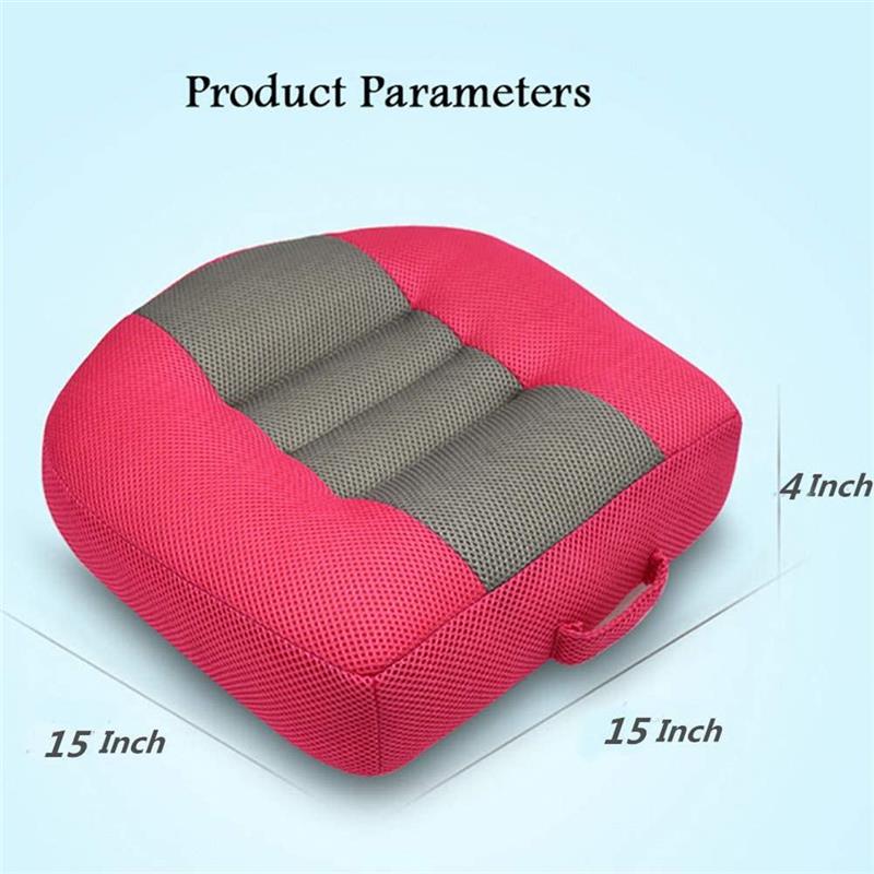 Car Seat Booster Cushion Heightening Height Boost Mat Portable Breathable Driver Expand Field Of View Seat Pad Car Accessories