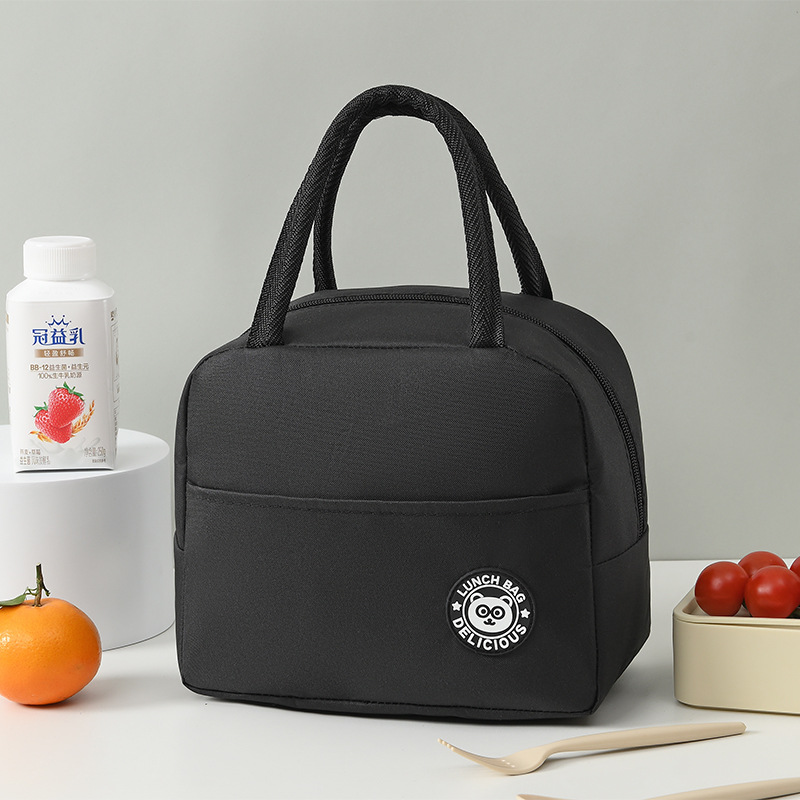 Beer Lunch Bags For Children Large Capacity Tote Picnic Drink Lunchbox Thermal Bag Portable Outdoor Office Food Bags: Beige