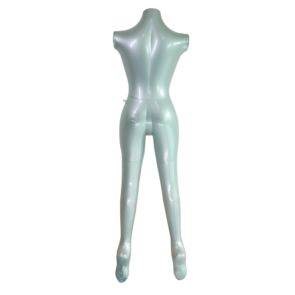 Inflatable Female Model Dummy Torso Armless Body Mannequin Clothes Display Props