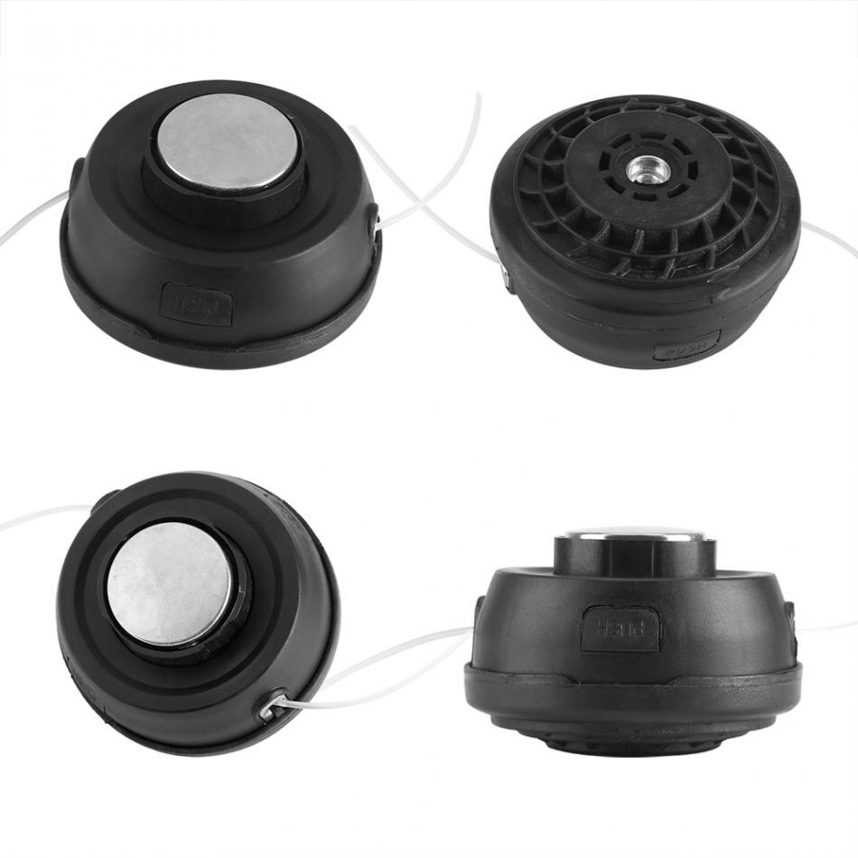 Universellt Gräsklippartrimmerhuvud Byte - Plast/Nylon + Aluminium - 110mm Toppdiameter
