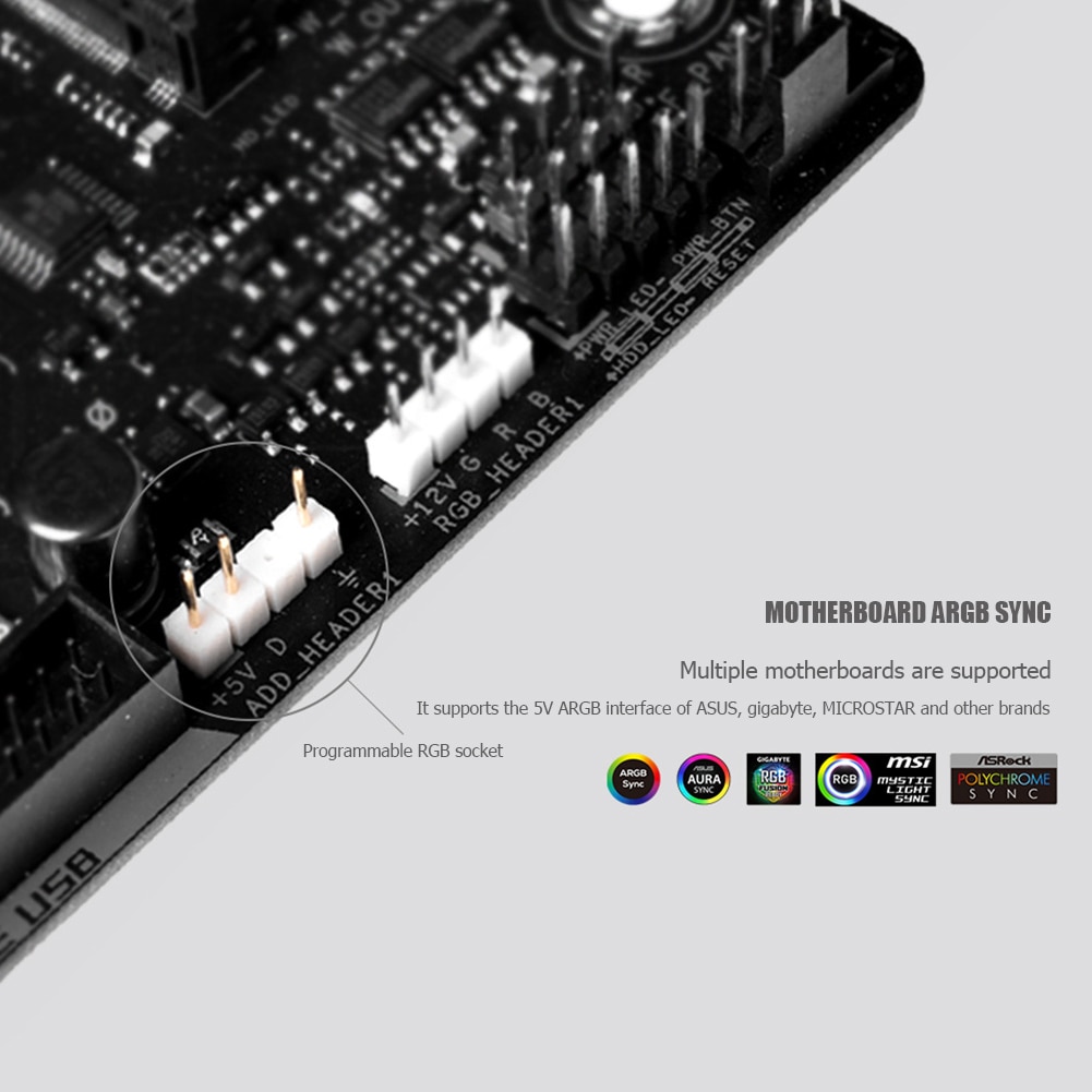 ID-COOLING SE-234 ARGB CPU Cooler Fan 4 Heat Pipes... – Grandado