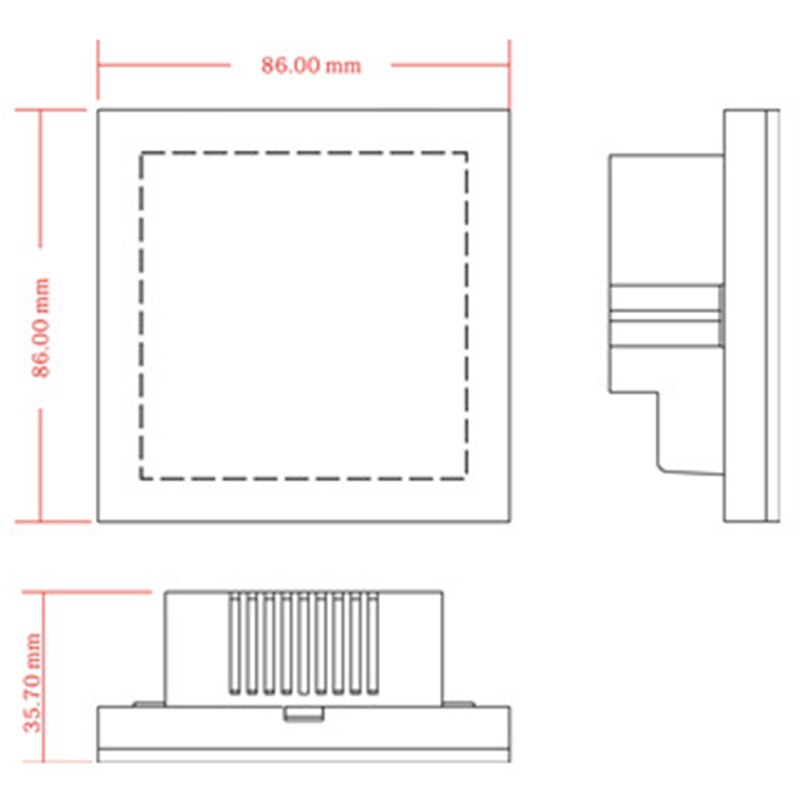 DC12-24V 4 Kanäle Presse Tafel LED Regler Dimmer, Ausgang: 4 Kanäle, EIN Jeder Kanal, ausgang Energie:12V: Weniger als192W,24V: Weniger