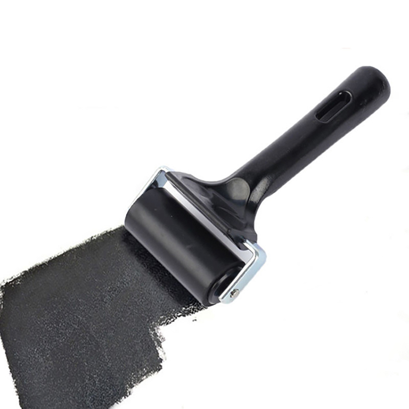 6cm Rubber Roller Brayer Ink Painting Printmaking Roller Art Stamping Tool Paint Roller