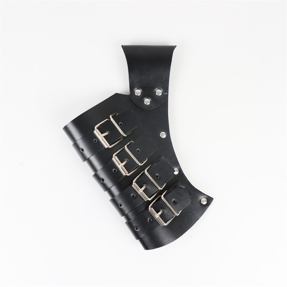 Mittelalterliche Schwert Frosch Gürtel Taille Scheide Scheide Erwachsene Krieger Rüstung Cosplay Zubehör Rapier Leder Schnalle Riemen Holster: Orange