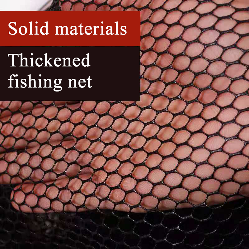 Fischschutznetztasche, lebende Fischtasche, Fischfass, verdickt, schnell trocknend, geklebter Fischer-Stahlring, hochwertiger Fischschutz