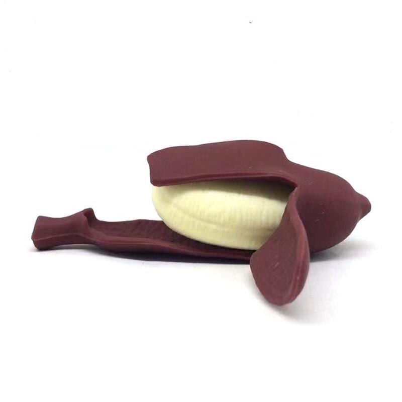 1Pc Leuke Squishy Banaan Trp Elastische Simulatie Banaan Langzaam Stijgende Squeeze Antistress Speelgoed Voor Kinderen: Small B