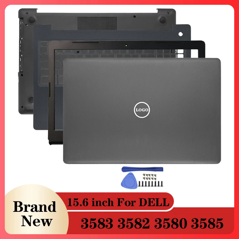 Dla Dell Inspiron 15 3583 3582 3580 3585 ekran notebooka LCD tylna pokrywa/pokrywa przednia/podłokietnik/dolna obudowa akcesoria