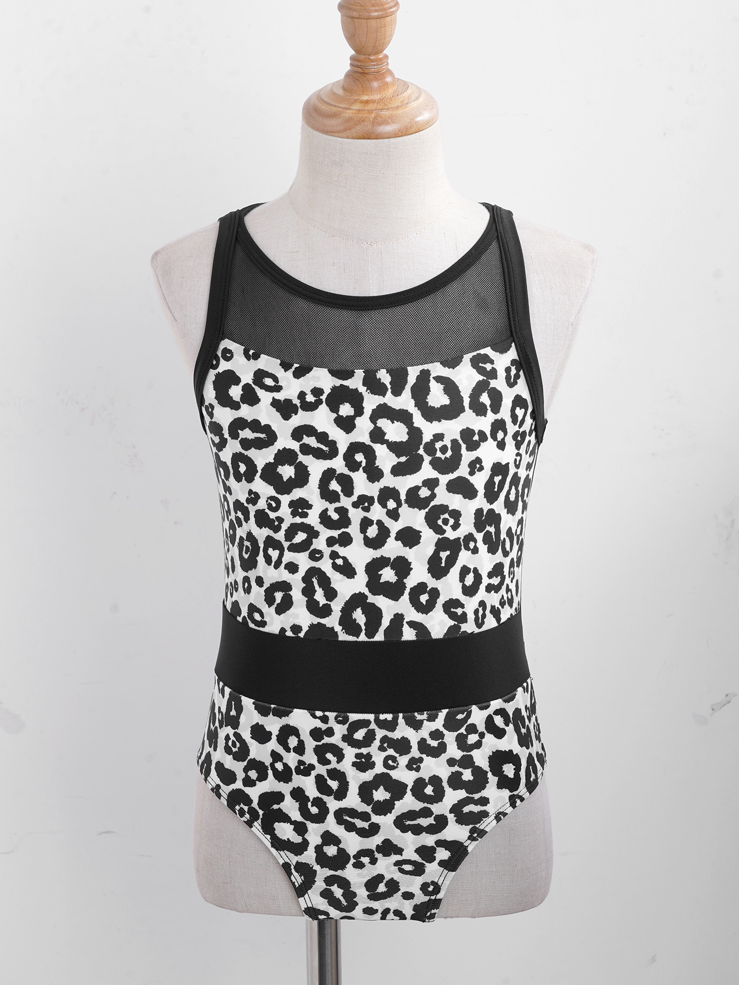Teen Girls Summer Sleeveless Swimwear Backless Mes... - Grandado
