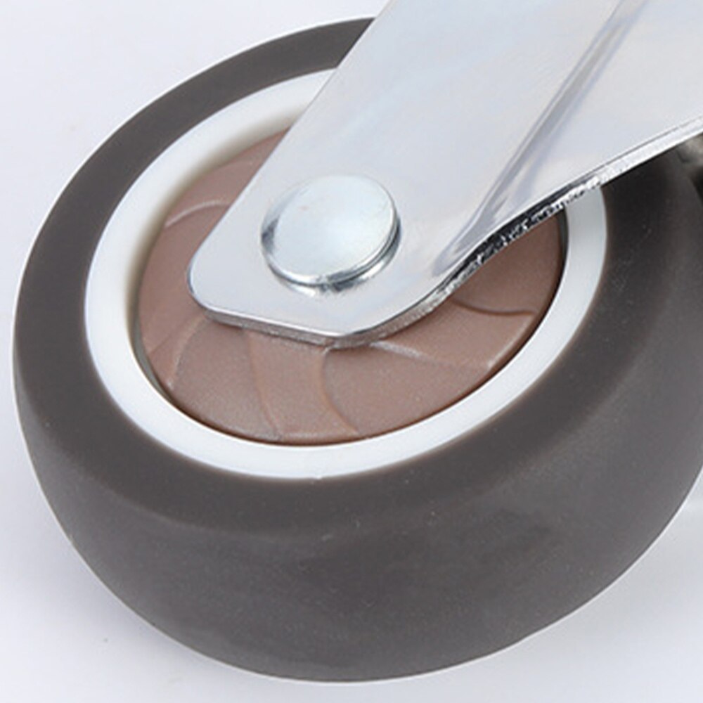 4PCS Swivel Caster Wheels Silent Practical Wear-resistant 360 Degree Heavy Duty Wheels Swivel Caster Wheels for Furniture