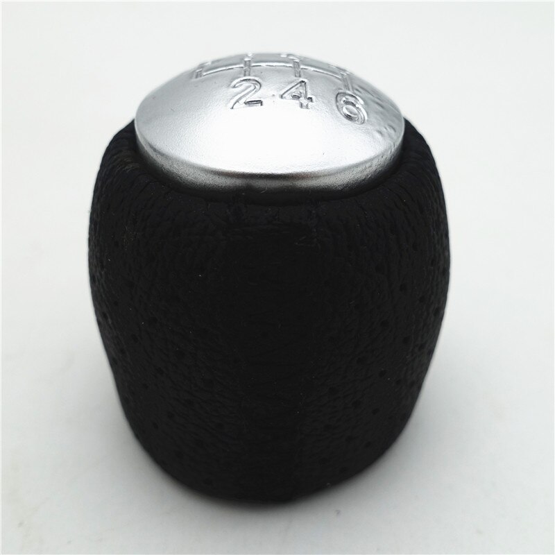 Pomo de cambio Manual de 6 velocidades para coche para ALFA ROMEO 159 (05-11)/ BRERA (06-11) / SPIDER (06-11), brazo palanca de cambios: Black Line