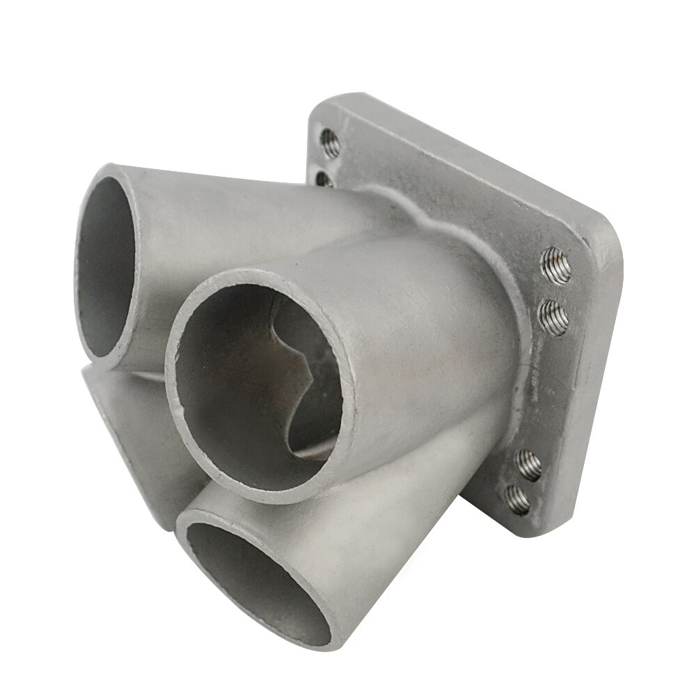 Wlr Cast Stainless Steel 4 1 Turbo Header Manifold Merge Collector T3t4 With T3 Flange Wlr 1890