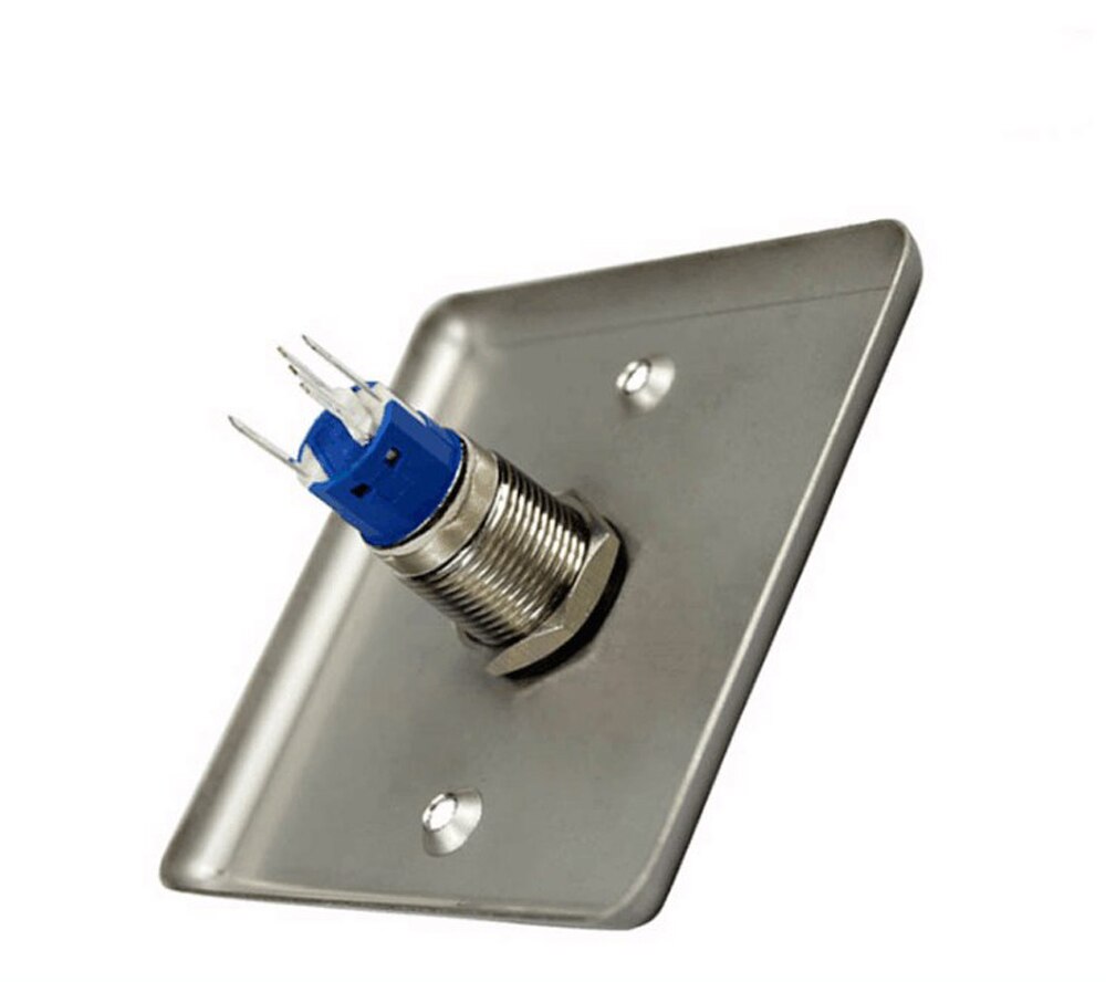 Stainless Steel Exit Button Push Switch Door Sensor Opener Release Backlight Led For Access Control Home Security Protection