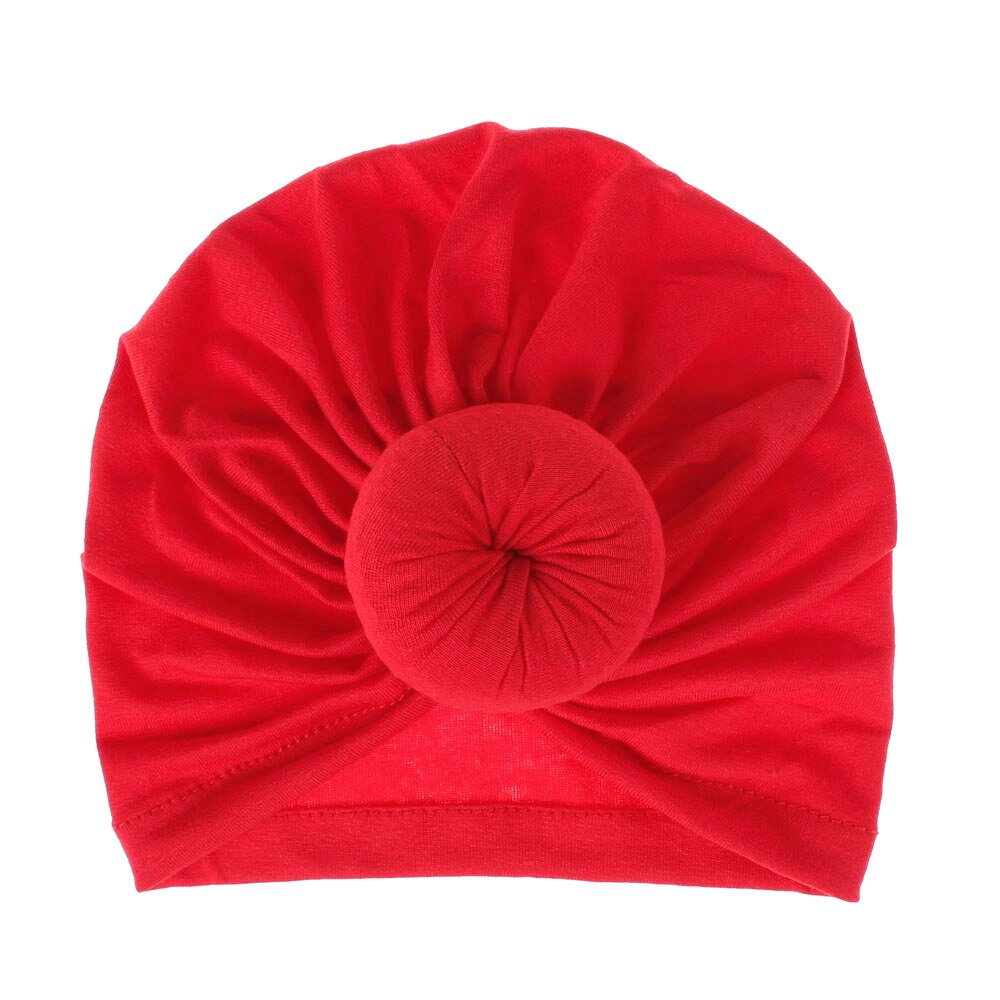 18 kleuren babyhoedjes voor meisjes, strikjes, tulbandhoedjes, babyfotografie-accessoires, katoenen kindermutsjes, babymutsjes en kinderhoedjes.: En