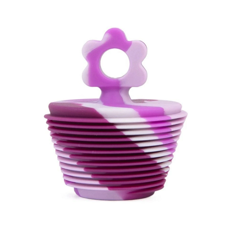 Universal- Silikon Abfluss Abdeckung Waschbecken Badewanne Bodenablauf Waschbecken Abdeckung Ablauf Stecker für Badezimmer: Lavendel