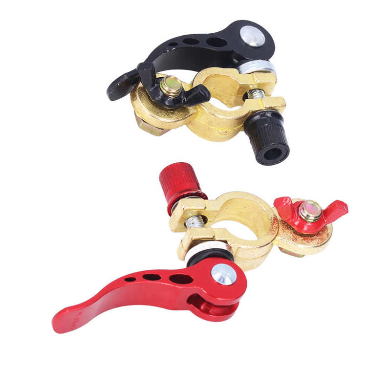 Battery Terminal Clamp High Strength Universal Battery Terminal Connectors Copper for Automobile
