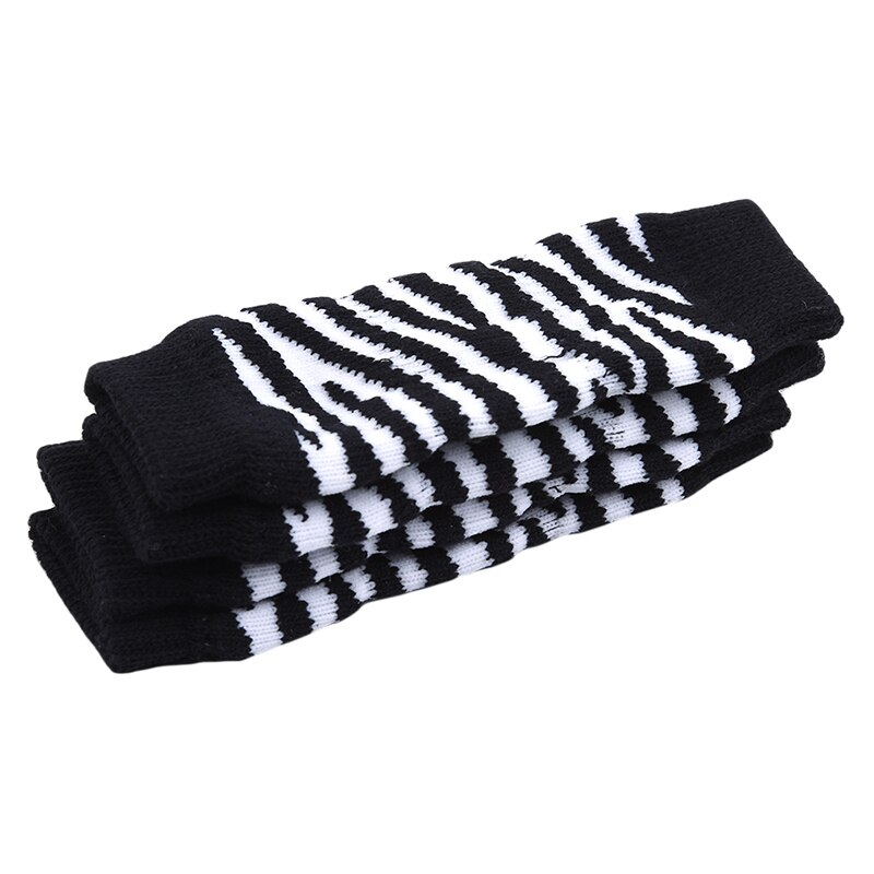 Winter Pet Warm Leg Protector Dog Cat Puppy Cotton Warm Leg Warmer Socks Winter Pet Knee Socks Supplies 4Pcs/set