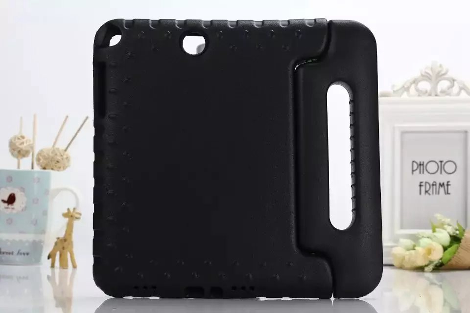 For Samsung Tab A 9.7 Tablet Case for Samsung Galaxy Tab A T550 T555 SM-T550 9.7&quot; Shockproof EVA Stand Cover Protector Shell: black