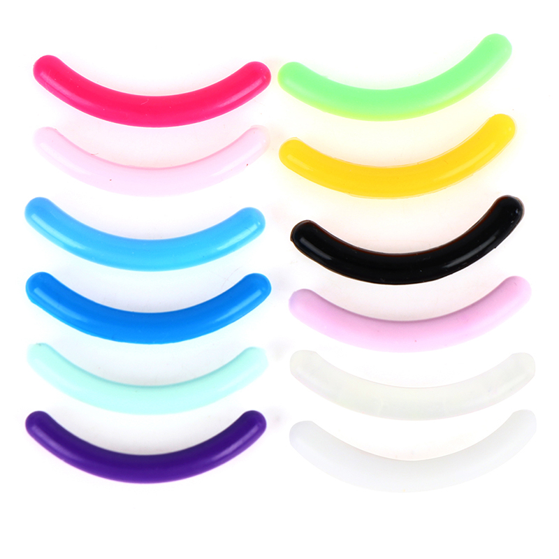 20 stuks damesmode navulling wimperkruller rubber elastische vervanging pad siliconen gel clip pads oogmake-up gereedschap