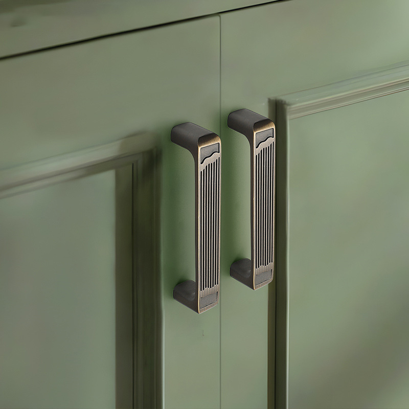 Manija de puerta de gabinete de latón vintage, manija de armario minimalista moderna, zapatero, cajón, manijas pequeñas para muebles
