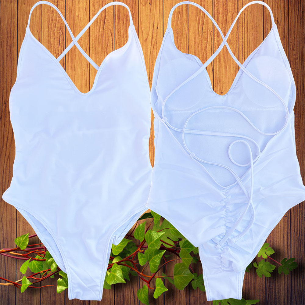 Bañador unicolor de una pieza para mujer, traje de baño , Bikini, traje de baño Sexy de talla grande, traje de baño para mujer