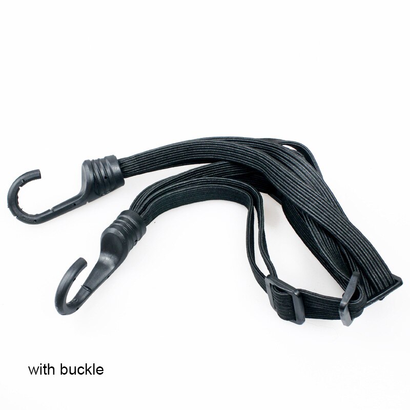 Motorsykkel bagasje nett strikk snorker hjelm tau 60cm 90cm med spenne kroker stropper elastisk tau surring belte kabelbånd belte