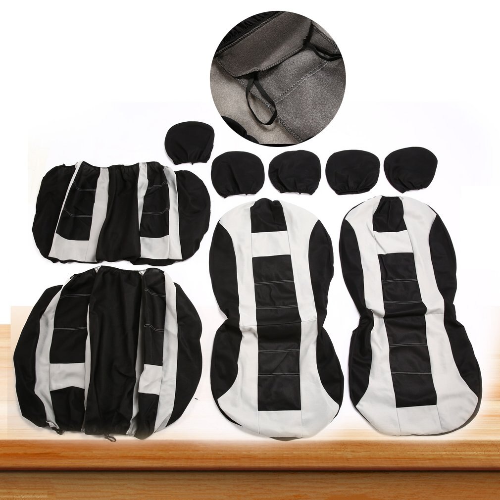 Universal Car Seat H-typed Cushions Car Seat Covers Pads Head Rest Covers Essential Accessories