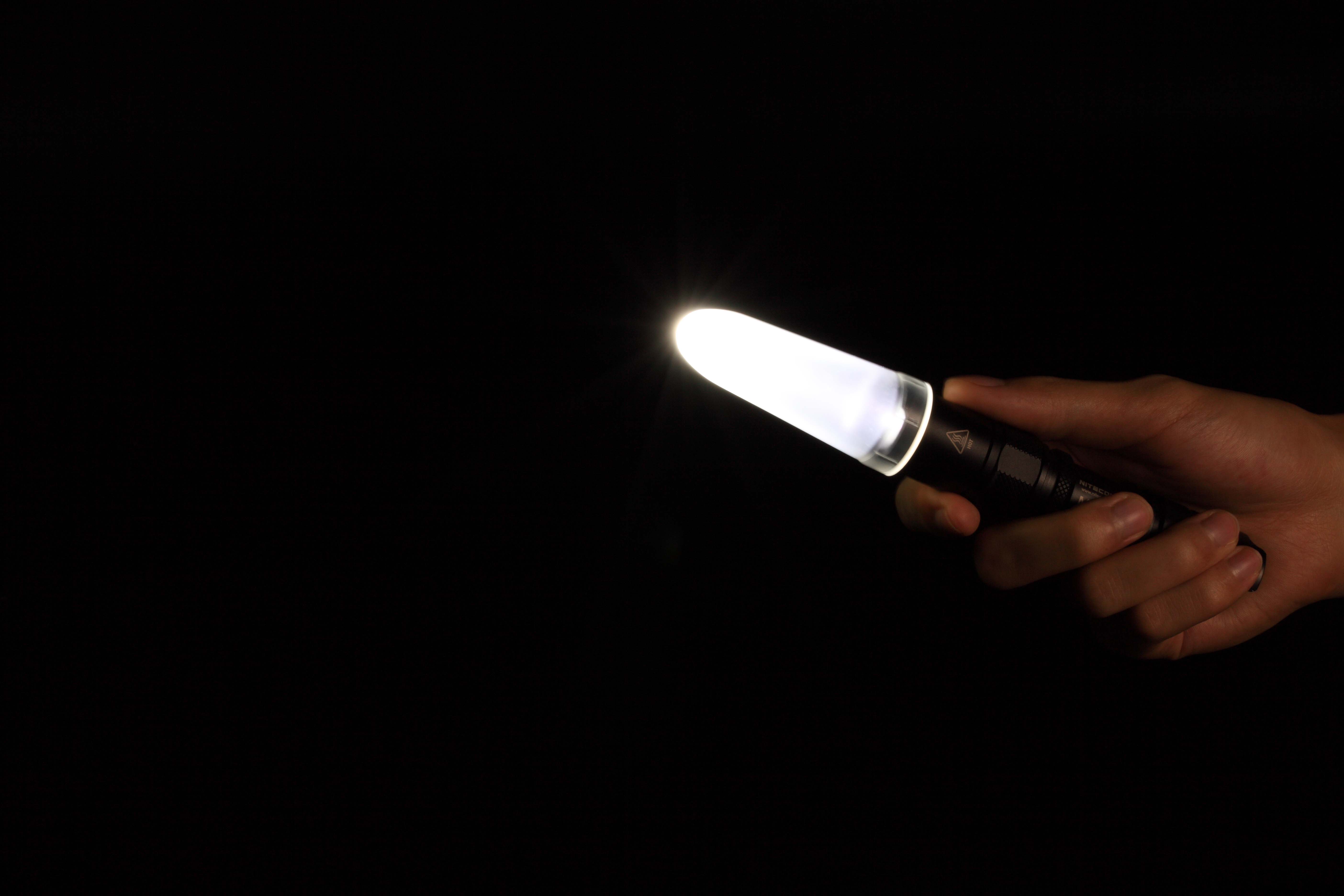 Nitecore-difusor compatible con NDF25, NDF32, NDF34, NDF40, linterna de 25,4mm de diámetro
