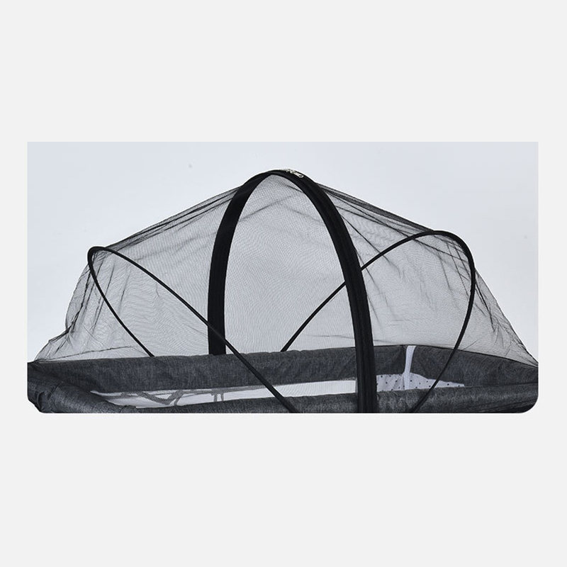 Baby Bed Mosquito Net Universal Crib Dome Canopy Netting Summer Kids Room Mosquito Proof Cover Foldable Hanging Bed Curtain