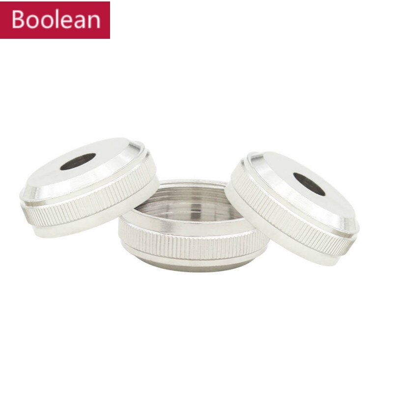 6 pièces trompette bouchon inférieur trompette clé bouton Piston bouchon de Valve vis cuivre accessoires partie