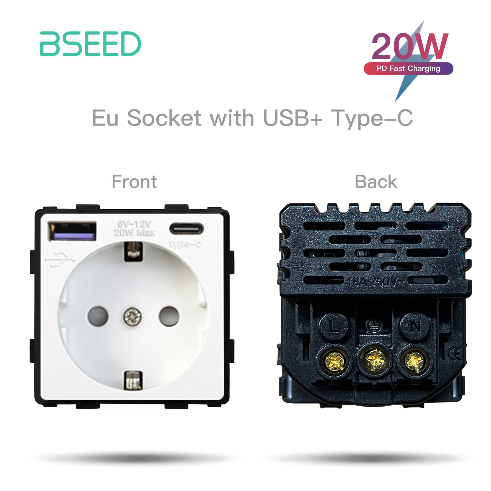 BSEED Touch Screen Electric Floor Heating Water Boiler Room Thermostat Module Part ZigBee Alexa Temperature Controller APP: MULTI