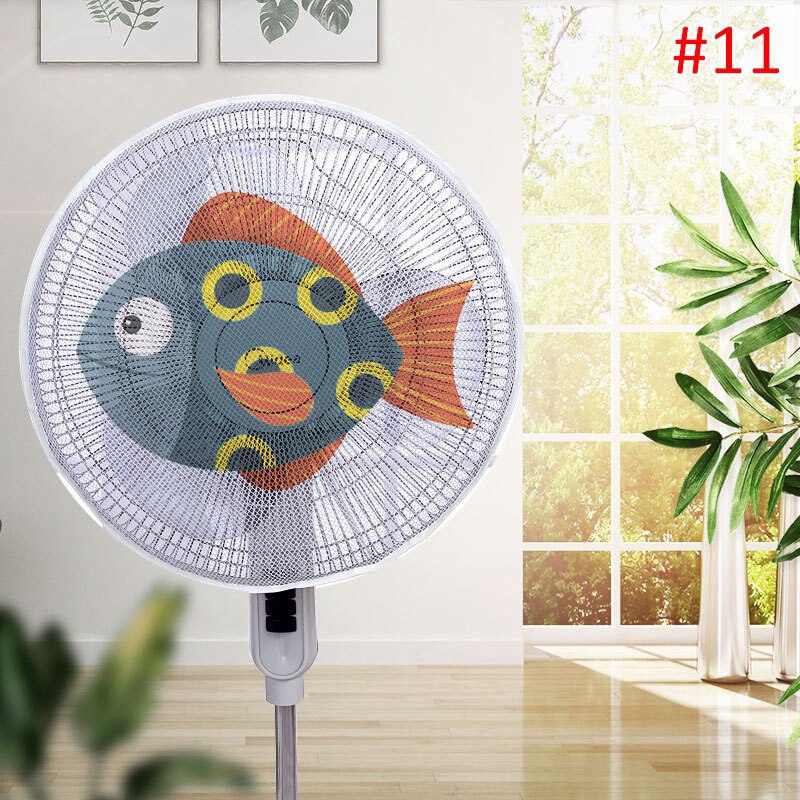 Elektrische Ventilator Cover Anti-Chuck Fan Guard Veiligheid Mesh Bescherming Fan Finger Protector Home Office Stofkap Fans Netto: S11