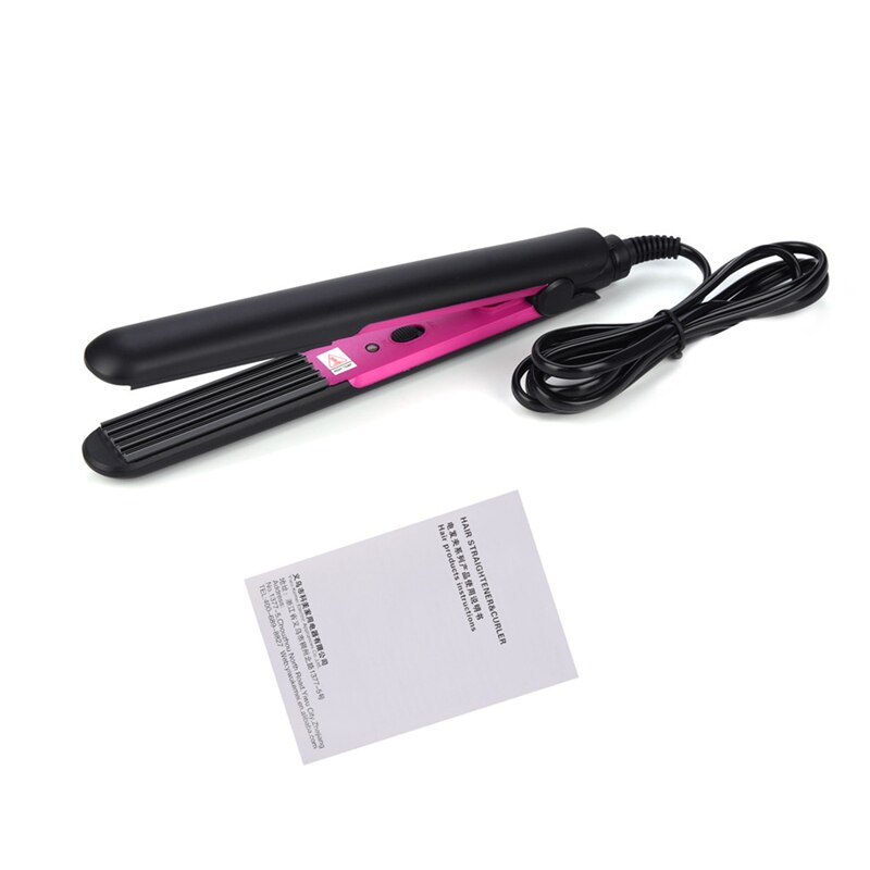 Tourmaline Ceramic Hair Straightener Corrugated Hair Curler Crimper Corn Plate Corn Perm Splint Hair Styling Tool47