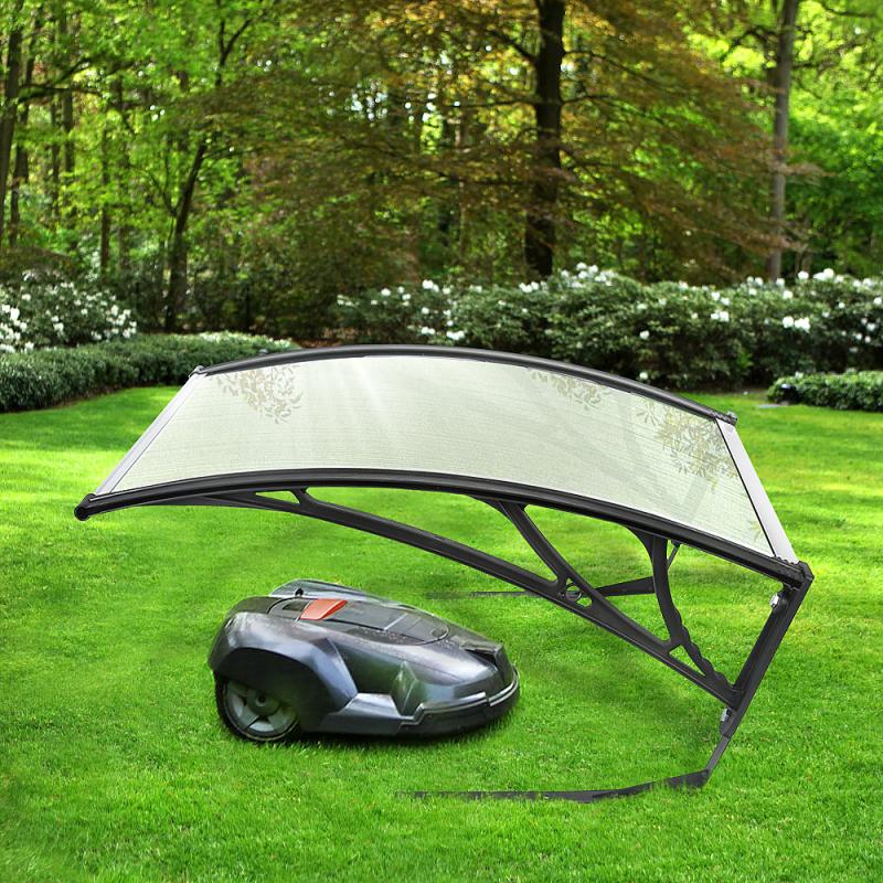 1pcs Awnings Garage Roof For Robot Lawn Mower 100×78×50cm Lawn Mower Parts Easy To Assemble Outdoor Garden Supplies HWC