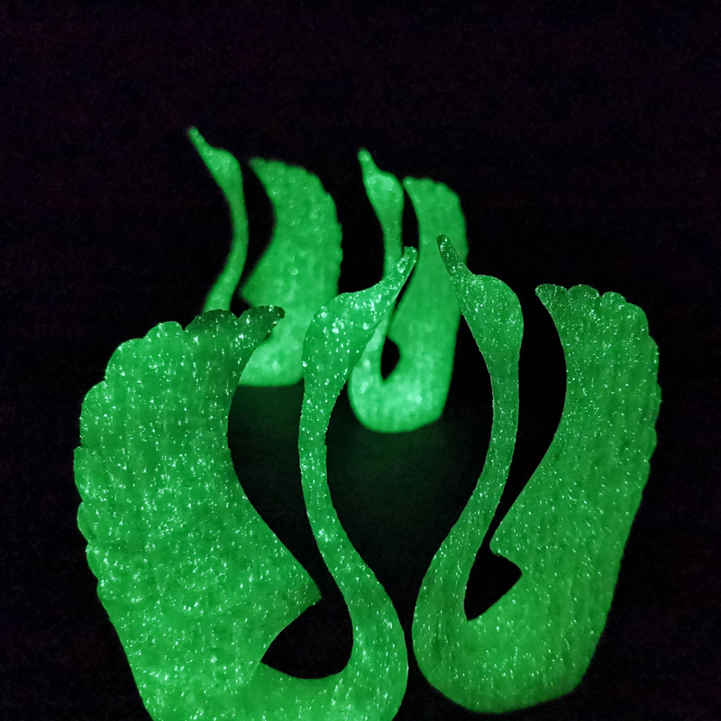 PLA glühen in das dunkel Nachtleuchtende Filament 1,75mm Kunststoff 3D Drucker Materialien glühend Regenbogen verrotten Glühwürmchen Grün Filamente