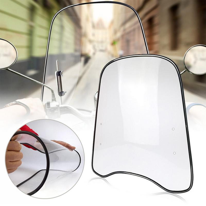 Universal Motorcycle Windshield Large Windscreen Compatible With Motorcycles Motorcycle Accessories