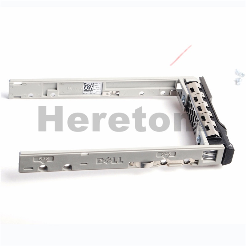 Genuine 2.5&quot; HDD Tray Caddy 8FKXC 08FKXC For Dell PowerEdge R730 R630 R730XD R820 R920 With Screws