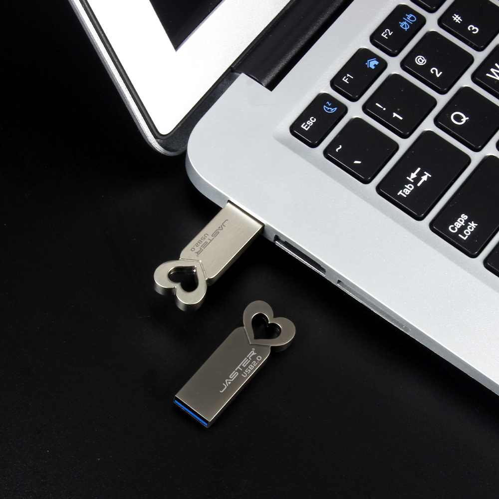 JASTER-memoria USB de alta velocidad, Pendrive de 64GB, 32GB, capacidad Real,
