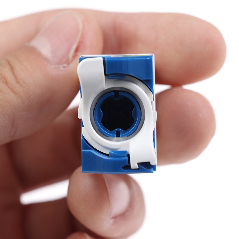 1pcs CAT6 Tool Less Keystone Jack,AMPCOM RJ45 Self-Locking Cat.5e Keystone Module Adapter No Punch-Down Tool Required Couplers