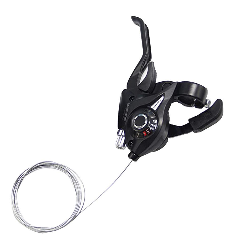 1 Pair Bike Gear Grip Shift Levers Bicycle Cycle Speed Control Handlebar Good Grip, Comfortable Handling: 7 speed