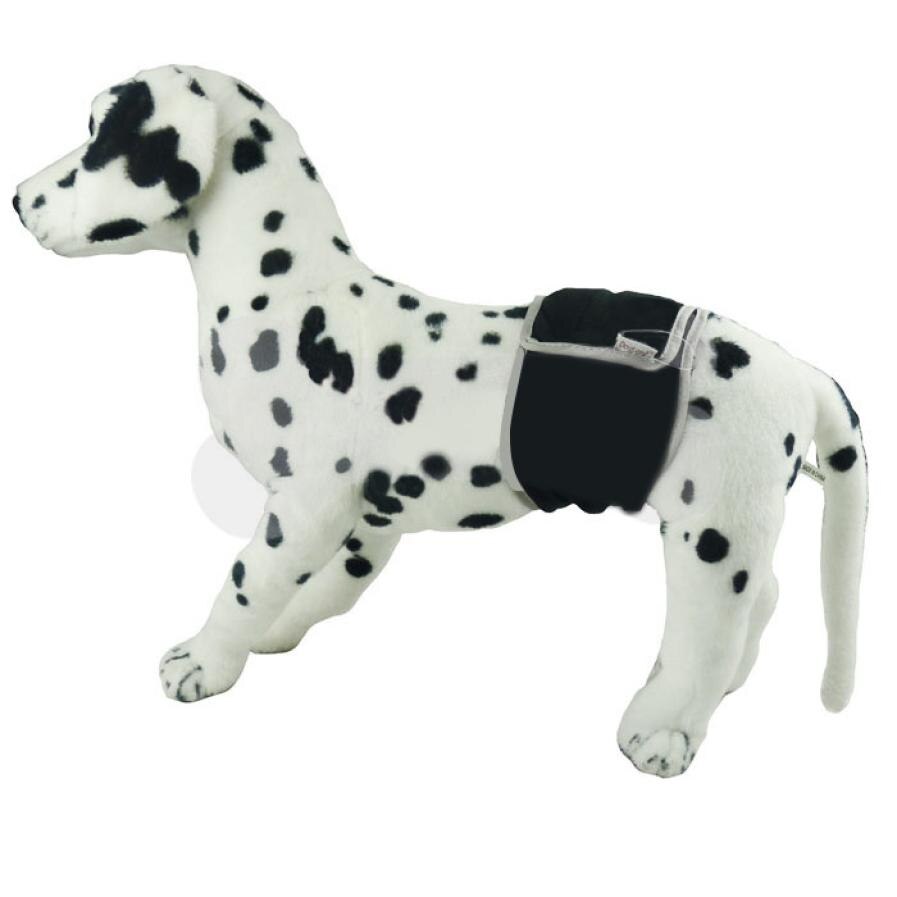 male dog protector pant for the big dogs washable diapers pet supplies Product #XTT: Black / XL