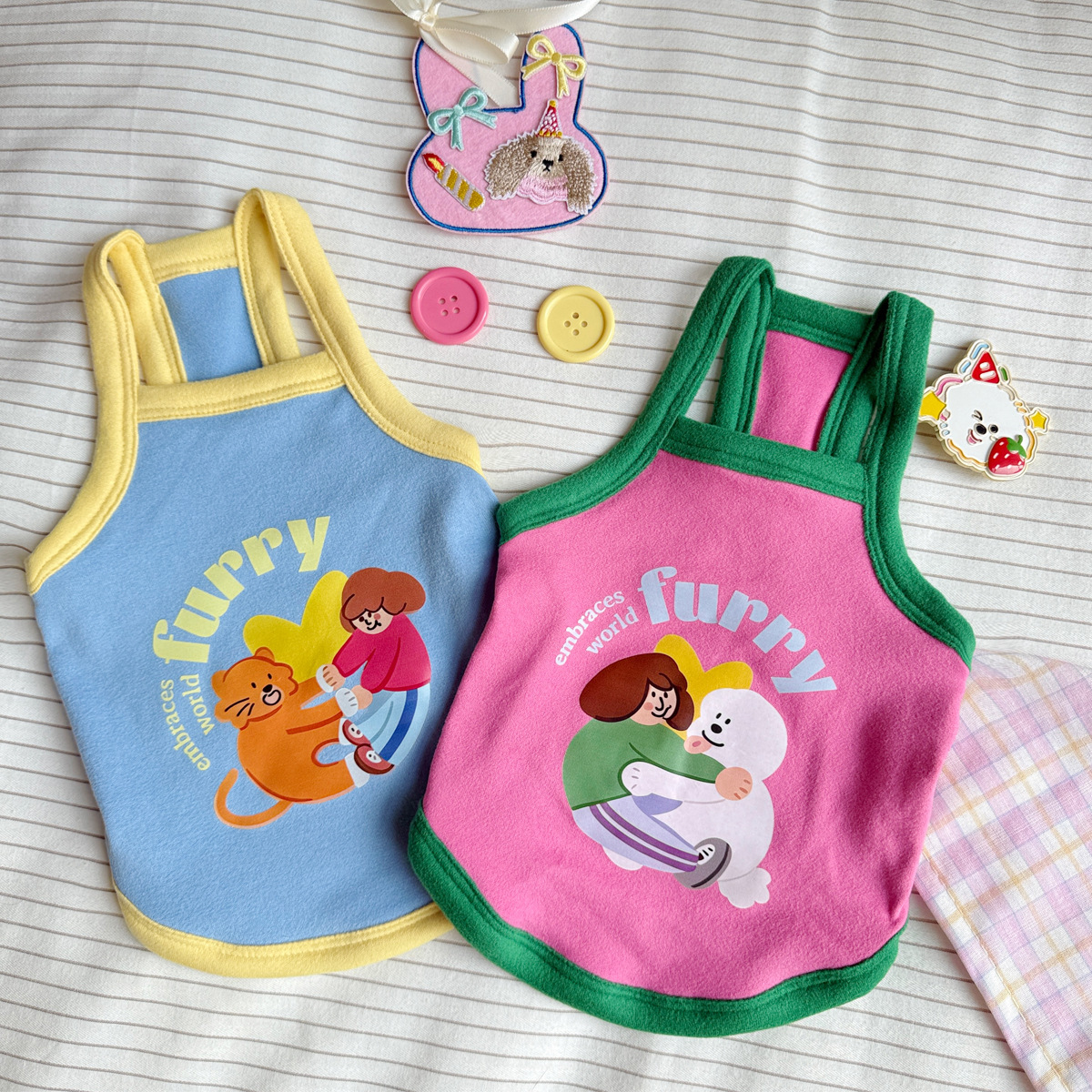 Vestido de verão para cães, vestido fino para anim... – Grandado, image size:1200x1200