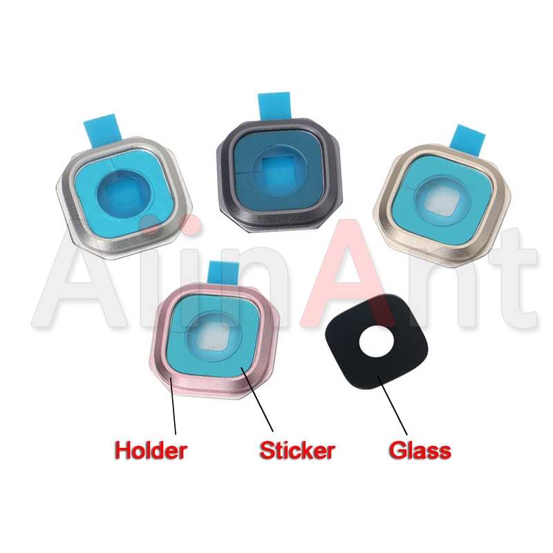 Aiinant Original Zurück Hinten Kamera Glas Objektiv Ring Abdeckung Für Samsung Galaxy A3 A5 A7 A310 A510 A710 mit Aufkleber