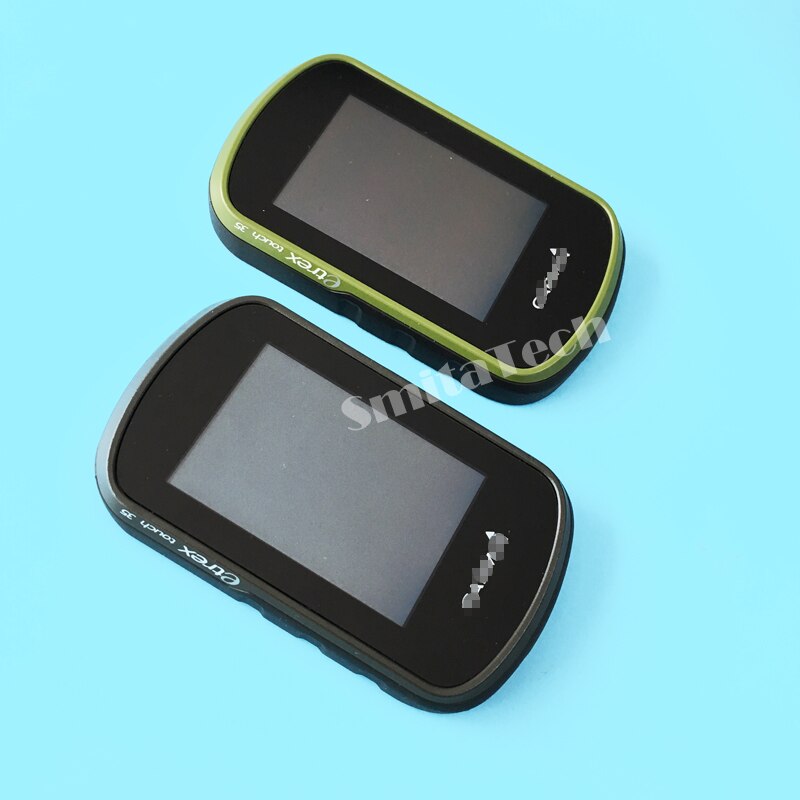 2.6 inch front cover with button for GARMIN etrex touch 35 Handheld GPS LCD Screen display with Touch screen digitizer panel