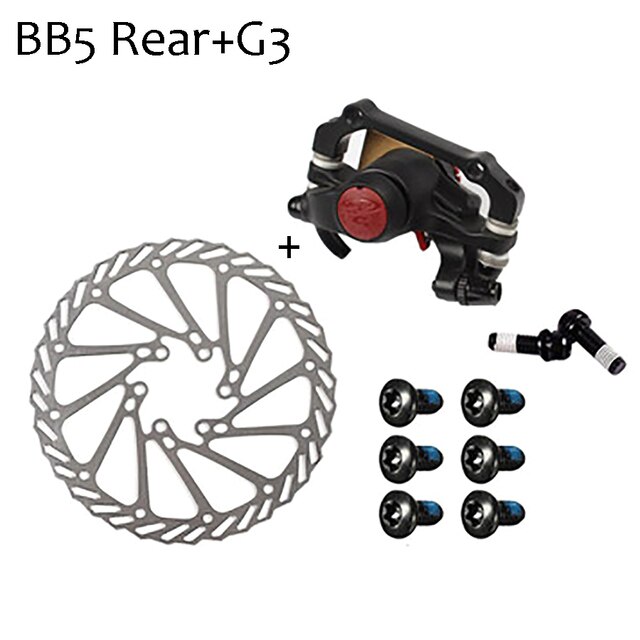 SRAM – frein à disque avant et arrière Avid BB5 BB7, pour vtt, frein de traction de ligne de vélo de montagne G3 160MM, pièces de cyclisme: BB5 Rear G3