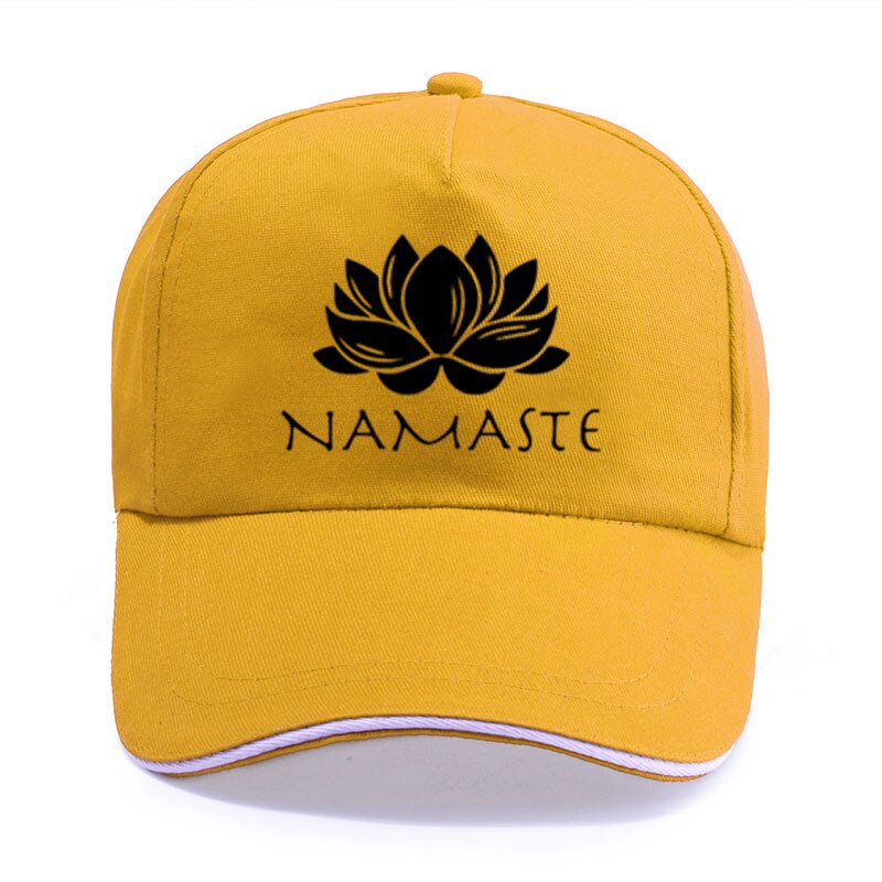 2020 Nuova Estate Namaste Stampa Berretto da Baseball Unisex Degli Uomini Delle Donne di Cotone Papà Cappello Cappelli di Snapback Trucker Cap Sole-Cappelli: 19