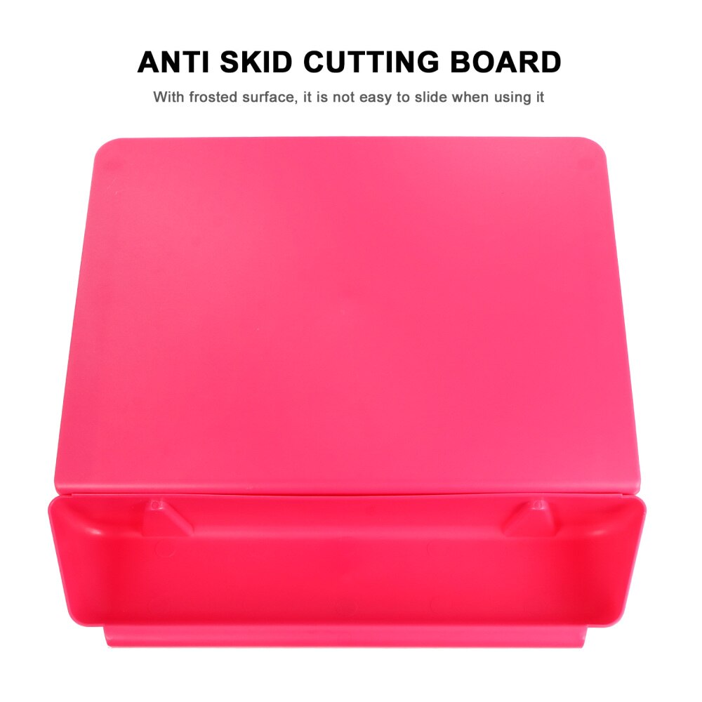 Multifunctional Kitchen Cutting Board Practical Chopping Board with Slot