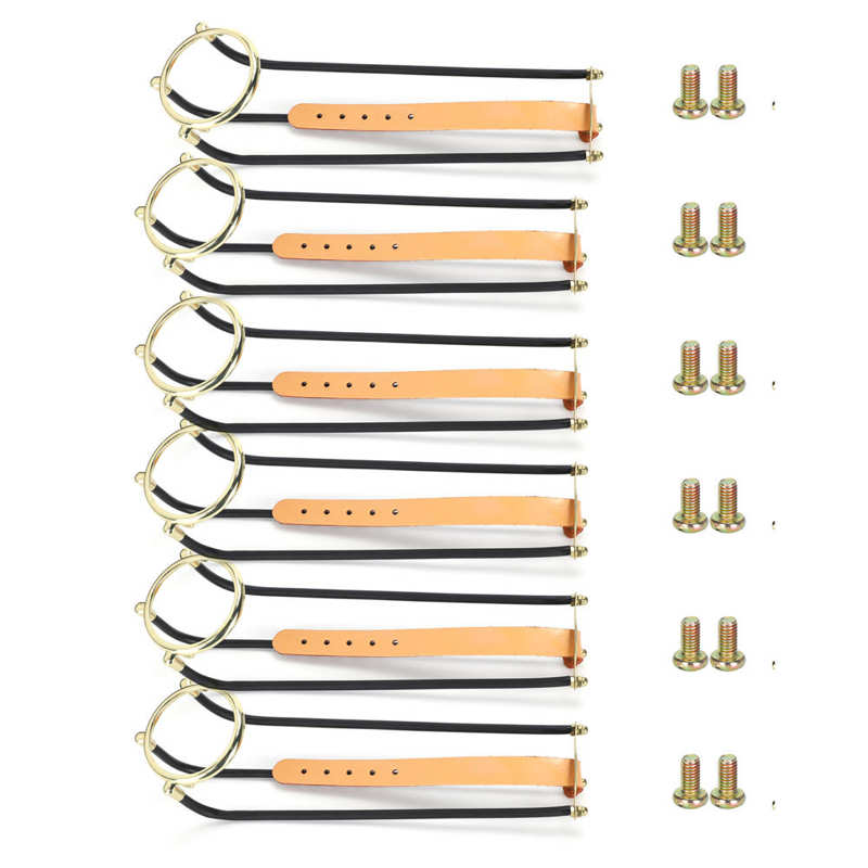 6 pièces billard Table boule chute Rail poche Snooker piscine Style américain Bronze laiton chaude