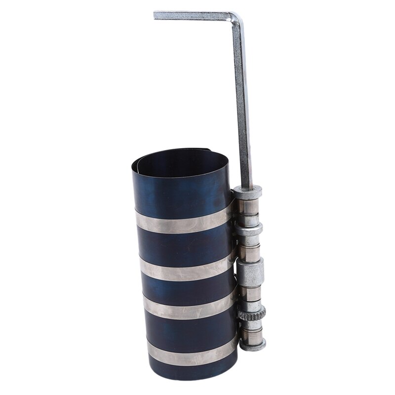 3 Inches/6 Inches Auto Motor Zuigerveer Compressor Tool Installer Band Ratel Installatie Gereedschap: 6 inches