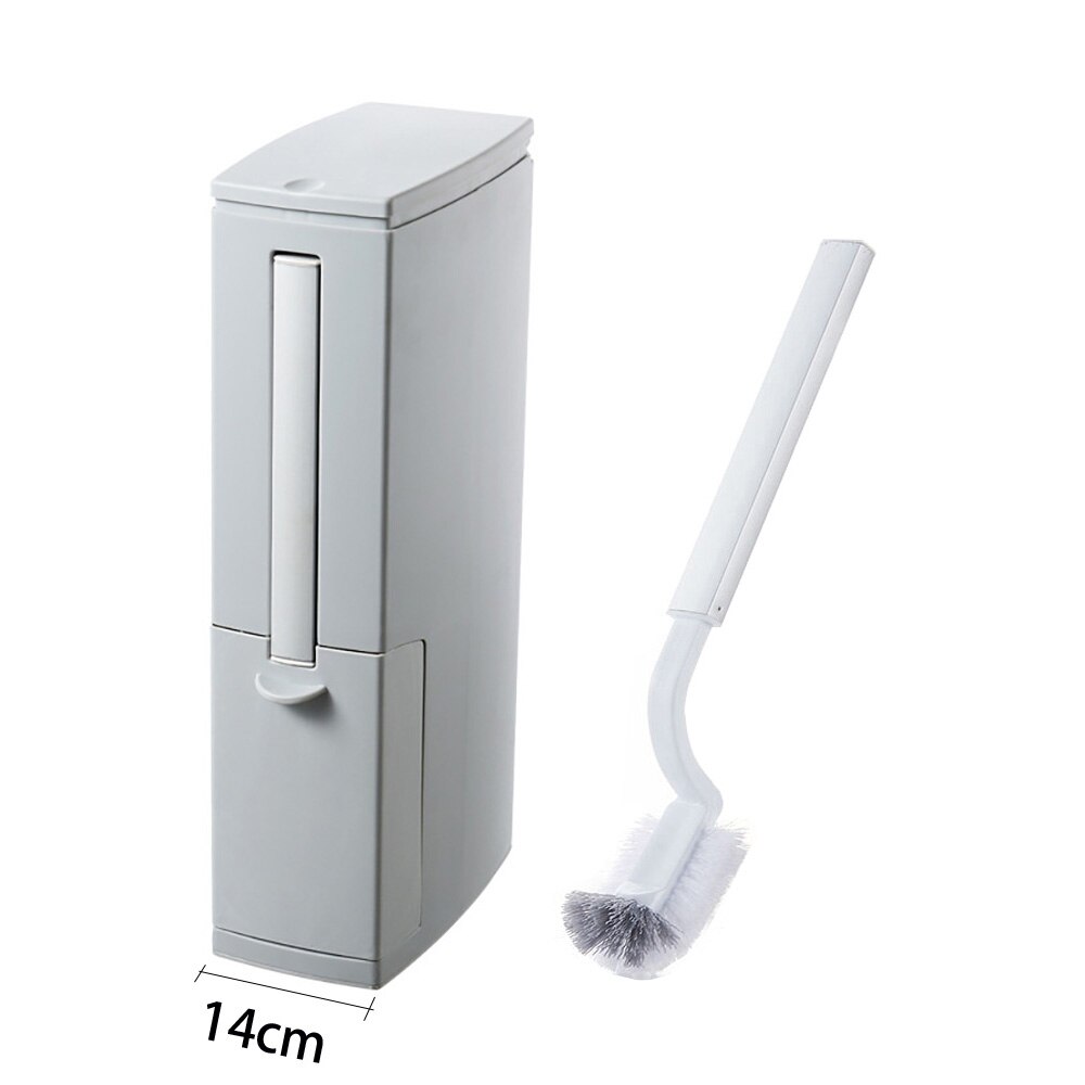 Smalle Afvalemmer Vuilnisbak Wc Borstel Set Badkamer Plastic Vuilnisbak Keuken Huisvuilemmer Prullenbak Huishoudelijke Schoonmaakmiddelen Gereedschappen: Ljt-3 Grey 14cm